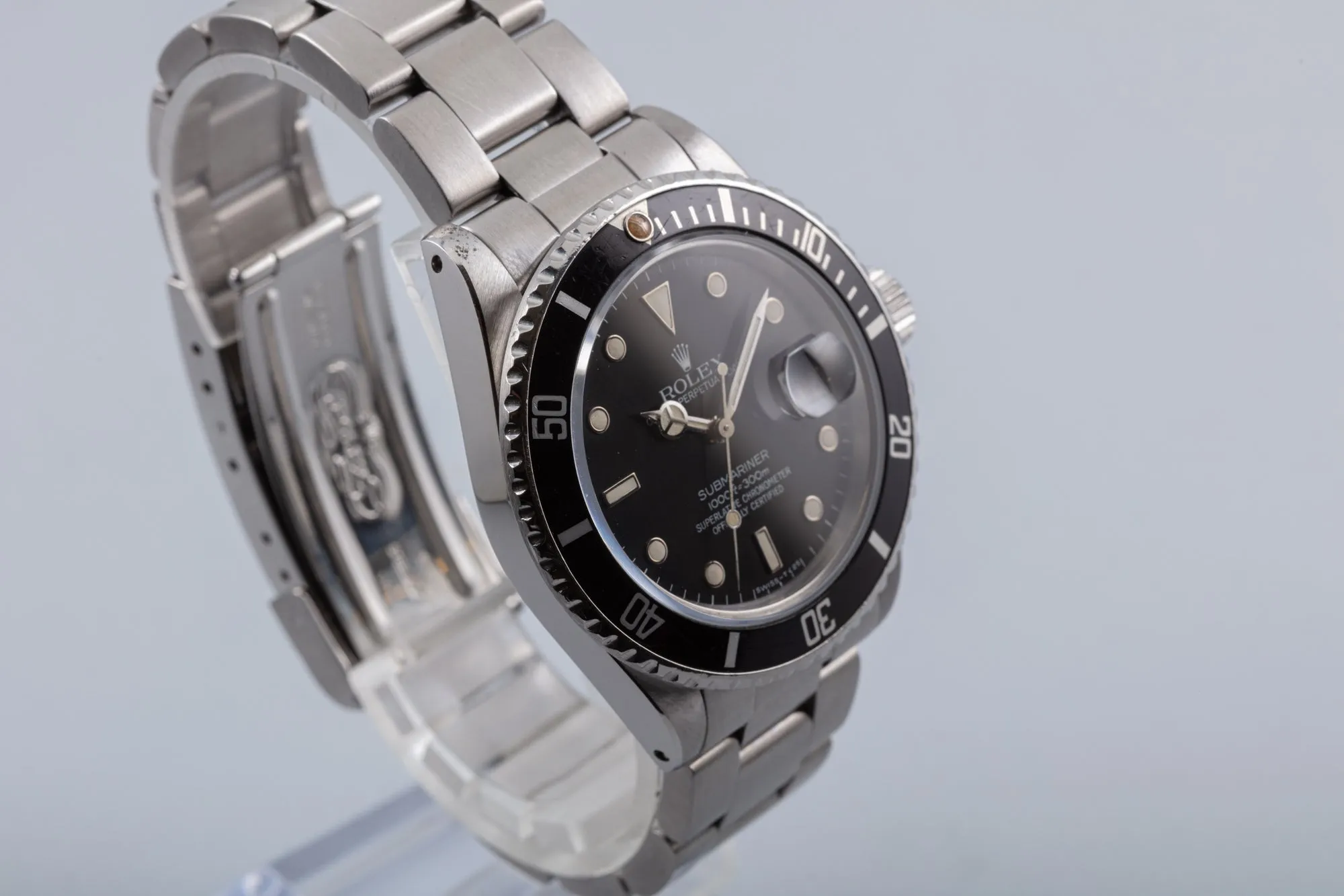 1985 Rolex Submariner 16800 with Creamy Lume