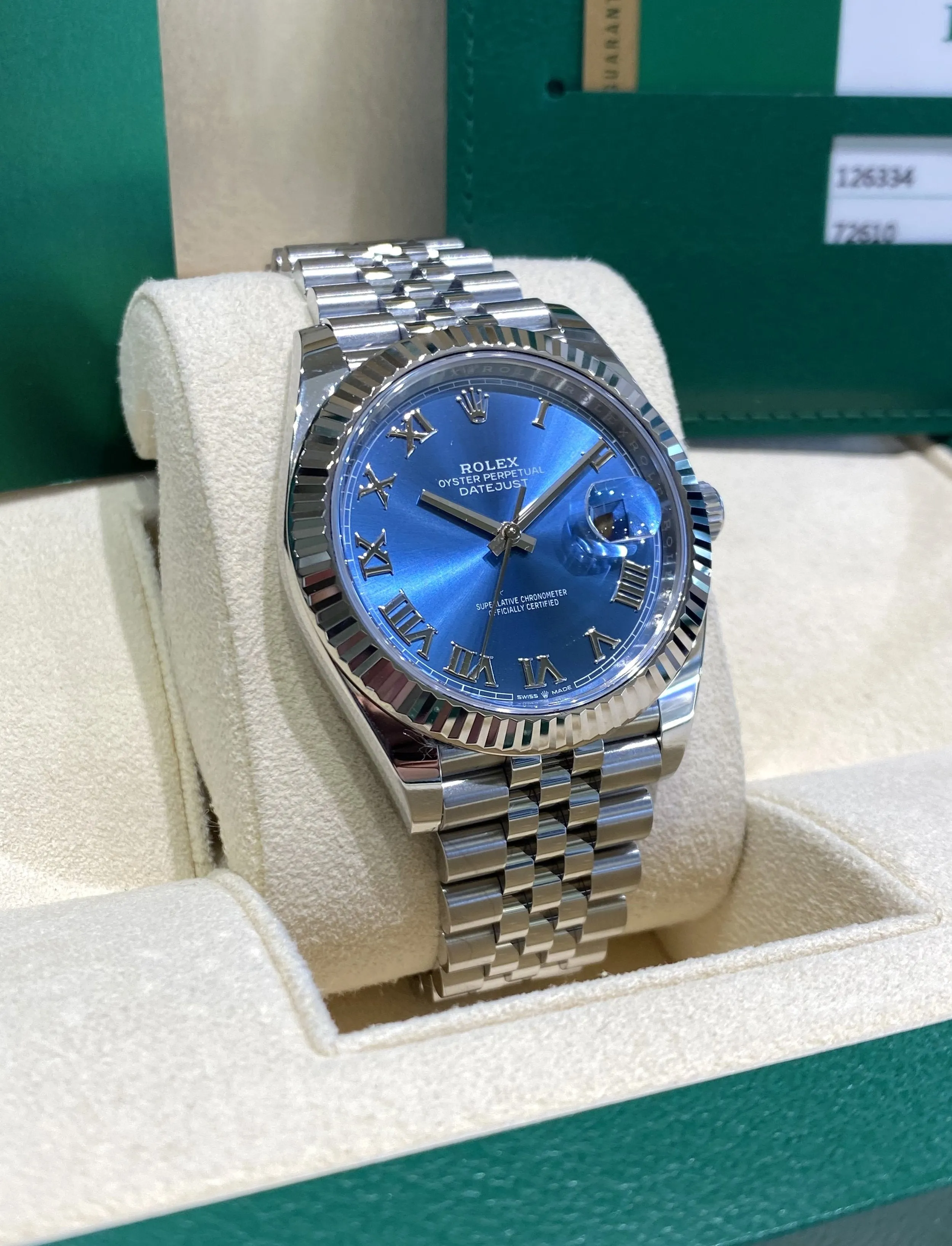 2019 Rolex Datejust 41 126334