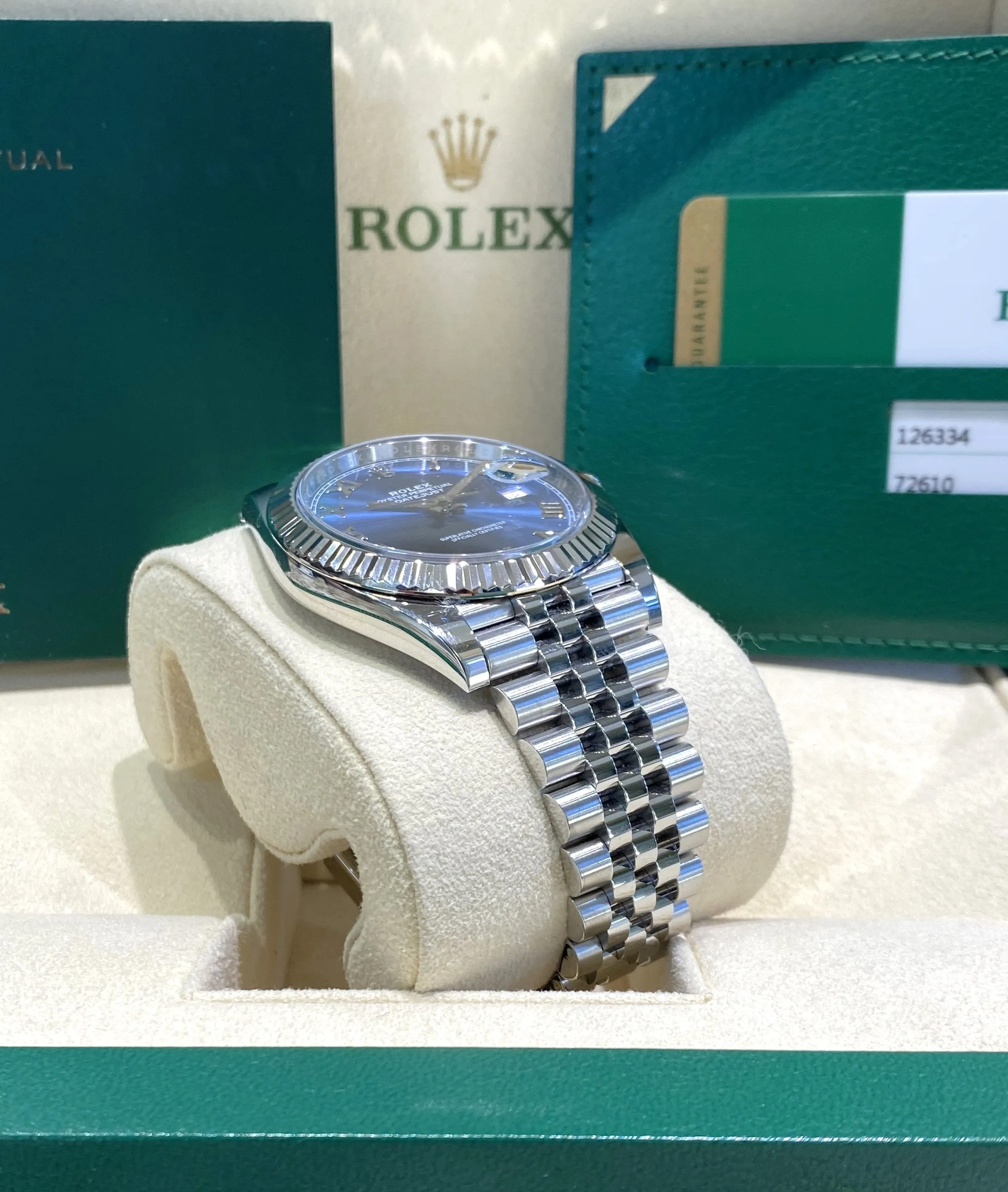 2019 Rolex Datejust 41 126334