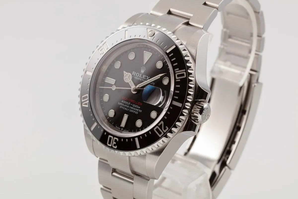 2019 Rolex Red Sea-Dweller MK 2 126600 with Box and Card