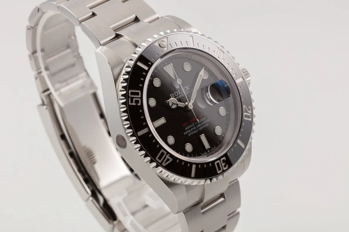 2019 Rolex Red Sea-Dweller MK 2 126600 with Box and Card