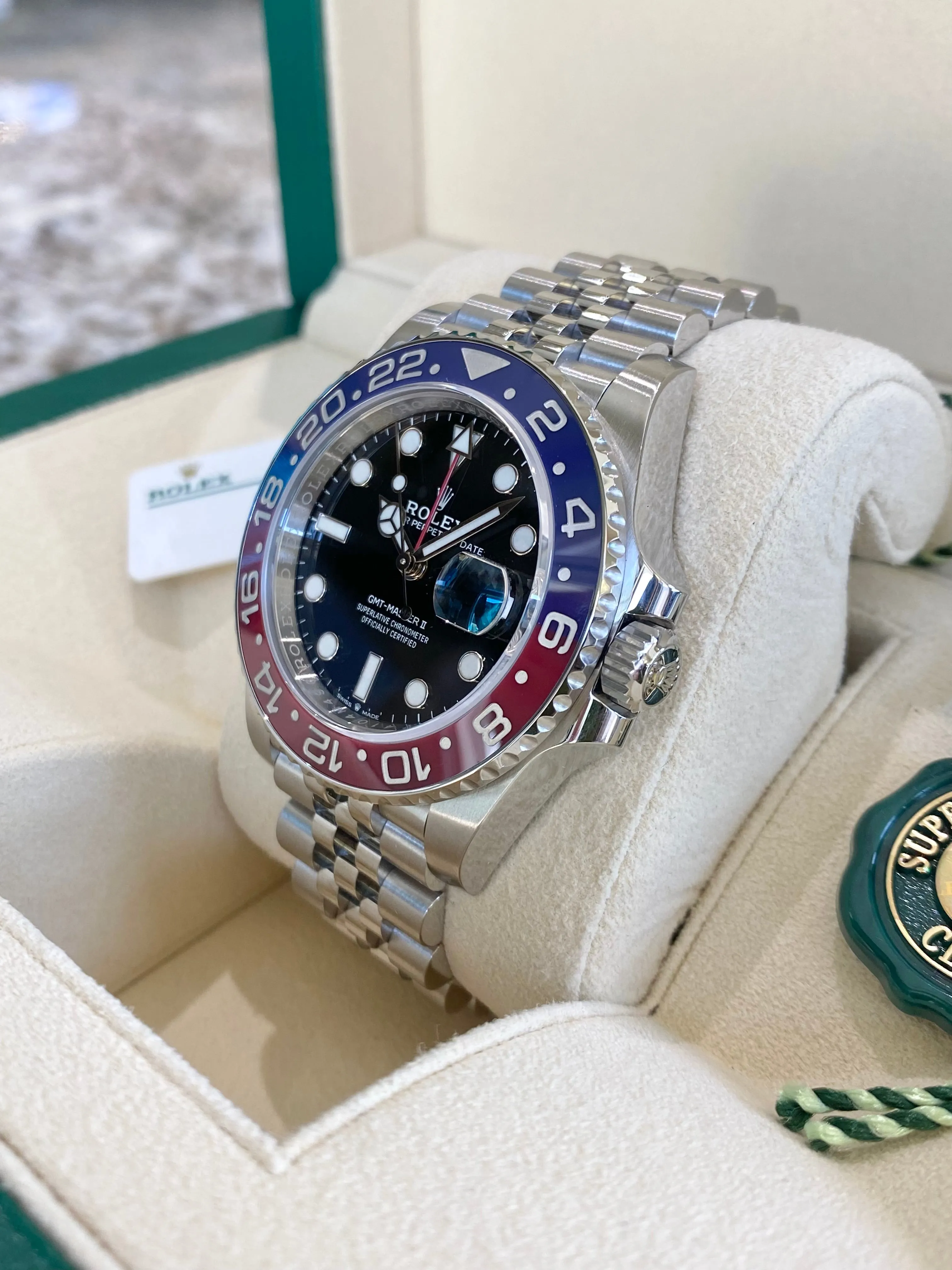 2021 Rolex GMT-Master II Pepsi 126710BLRO