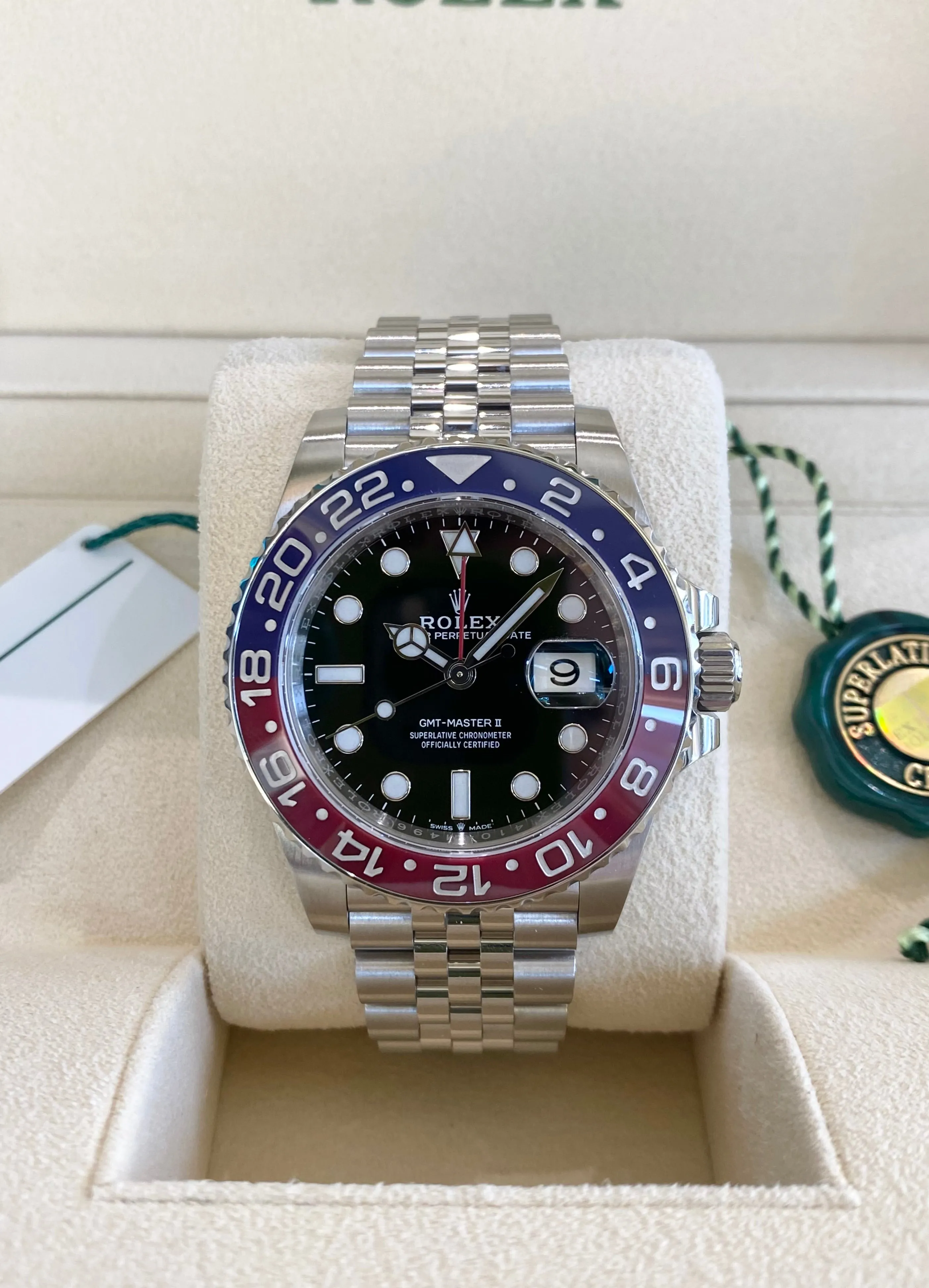 2021 Rolex GMT-Master II Pepsi 126710BLRO