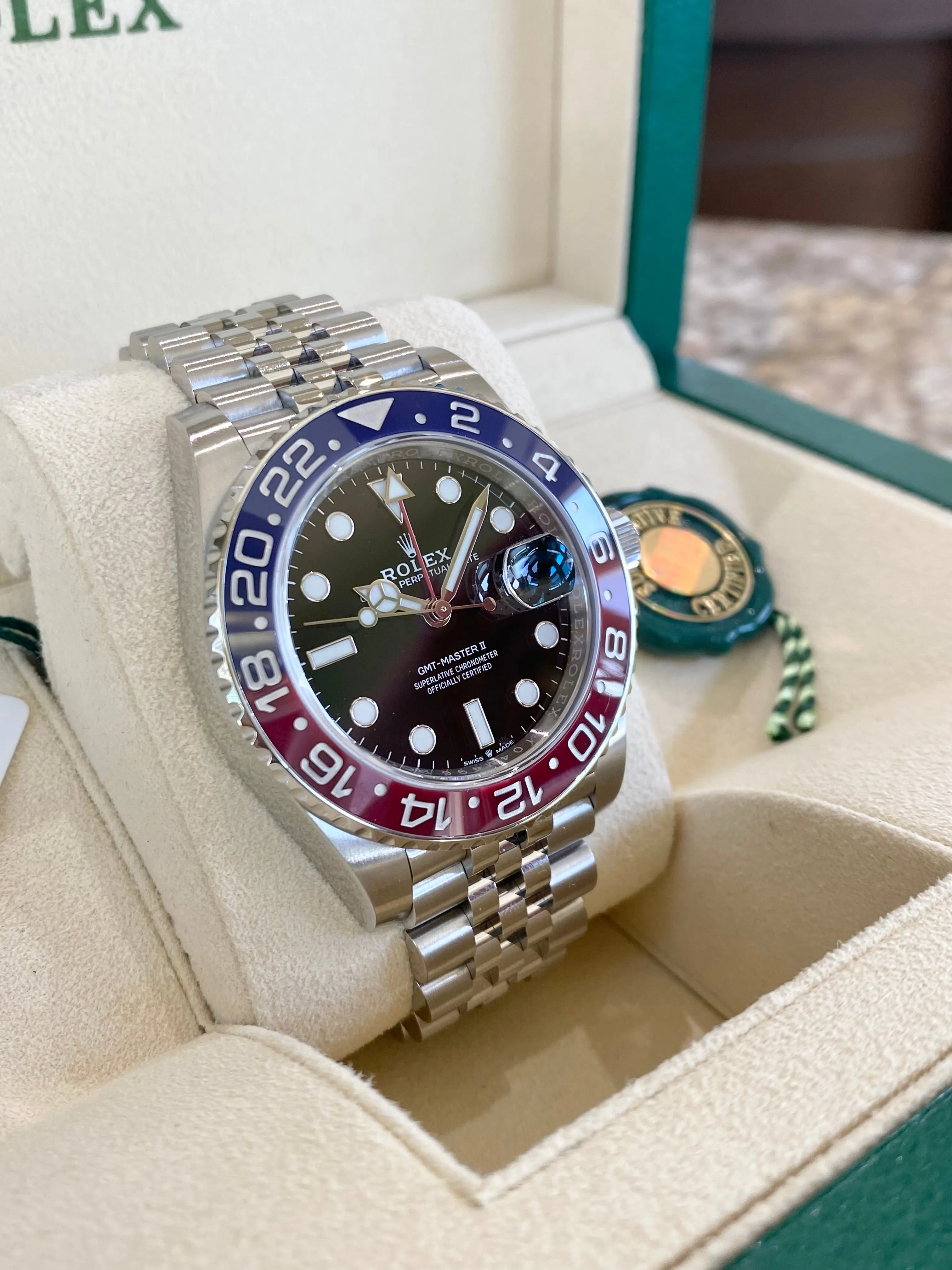 2021 Rolex GMT-Master II Pepsi 126710BLRO