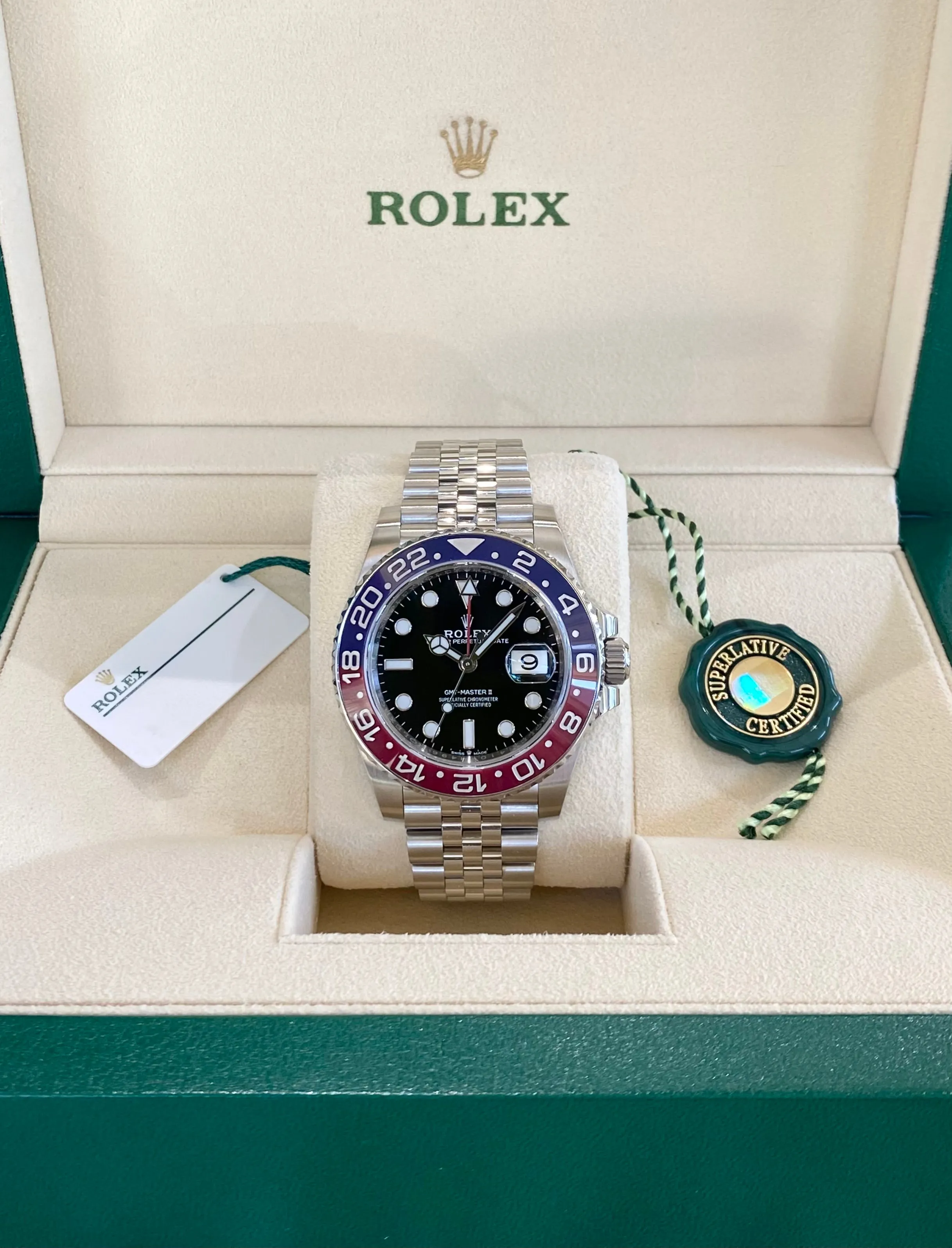 2021 Rolex GMT-Master II Pepsi 126710BLRO