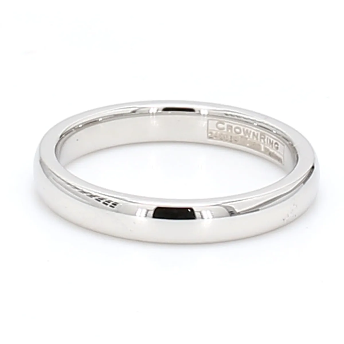 3mm Platinum Wedding Band