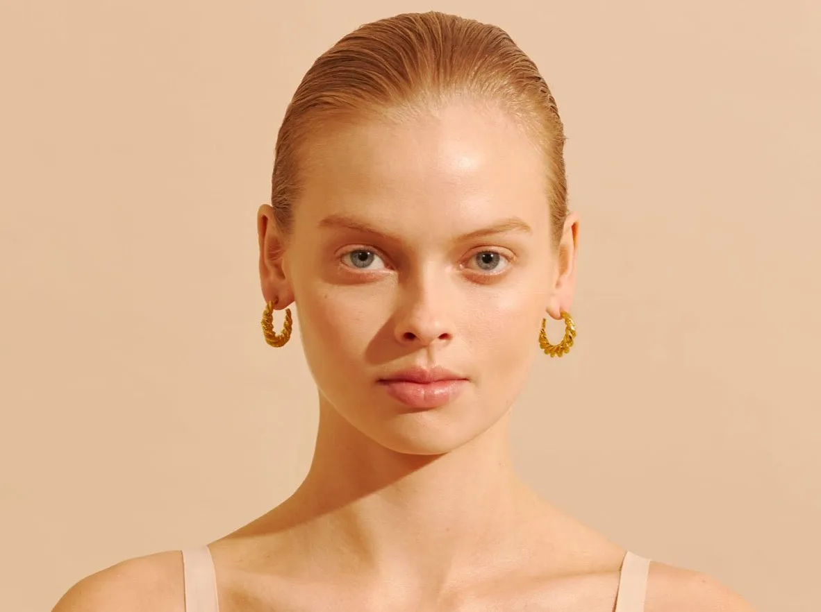 Amber Sceats Marnie Earrings in Gold