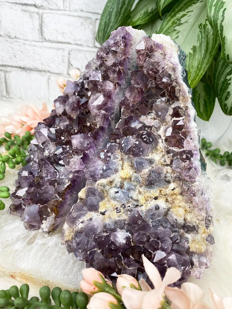 Amethyst Bookends