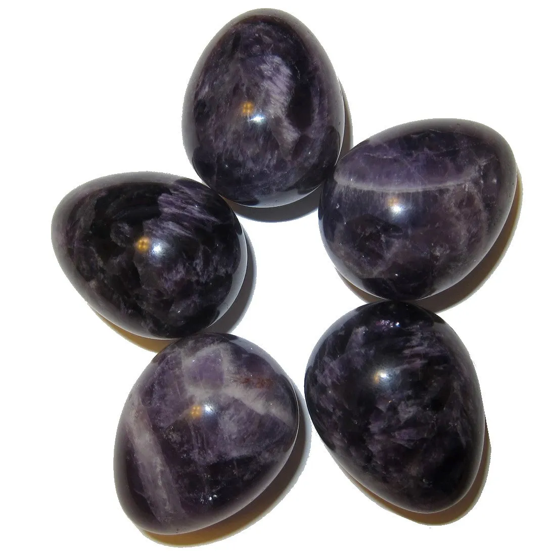 Amethyst Egg Spiritual Purple Gemstone