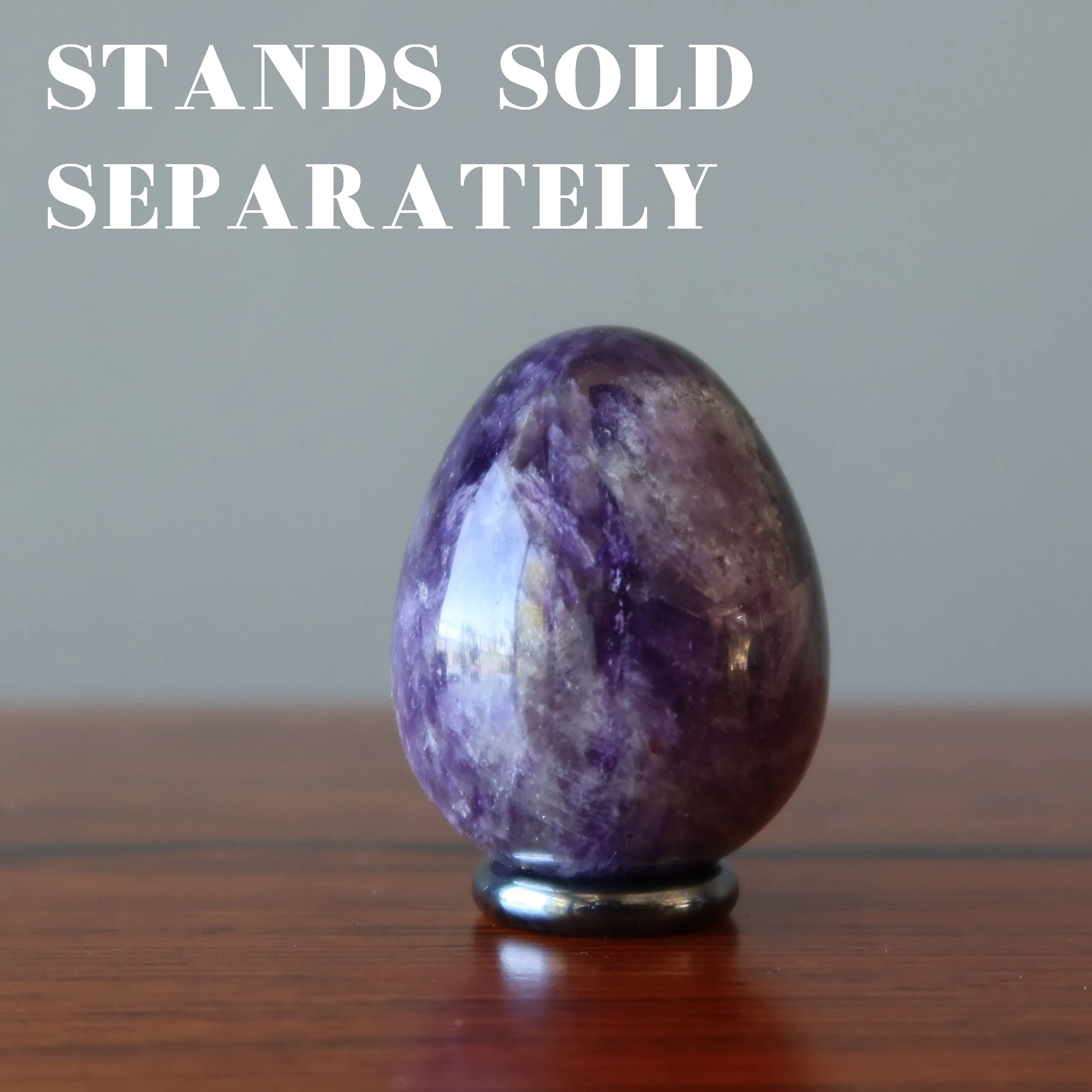 Amethyst Egg Spiritual Purple Gemstone