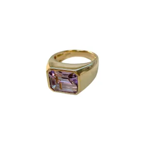 Amethyst Statement Ring