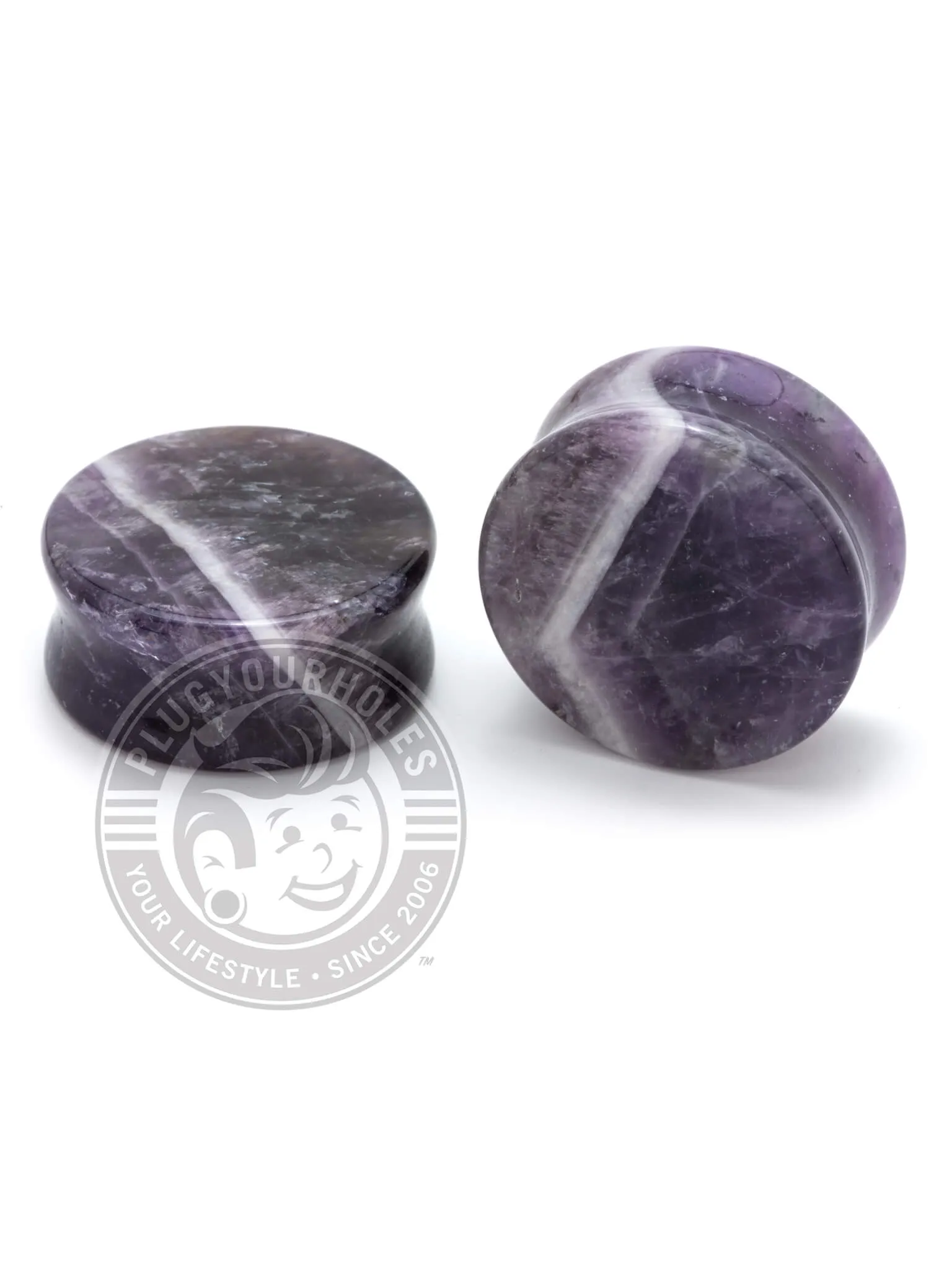 Amethyst Stone Plugs