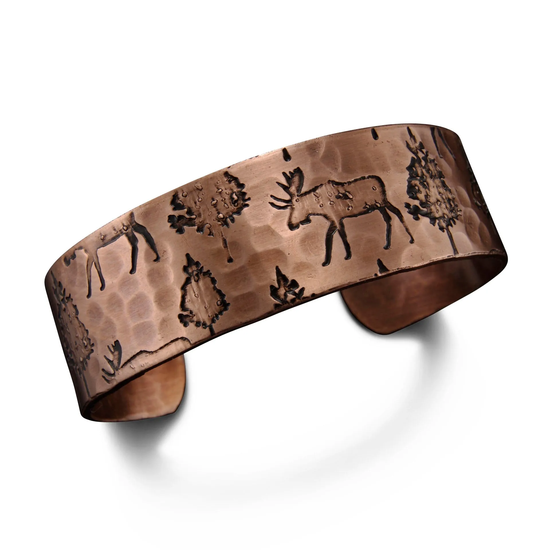 Anju Engraved Metal Cuff