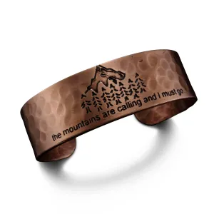 Anju Engraved Metal Cuff