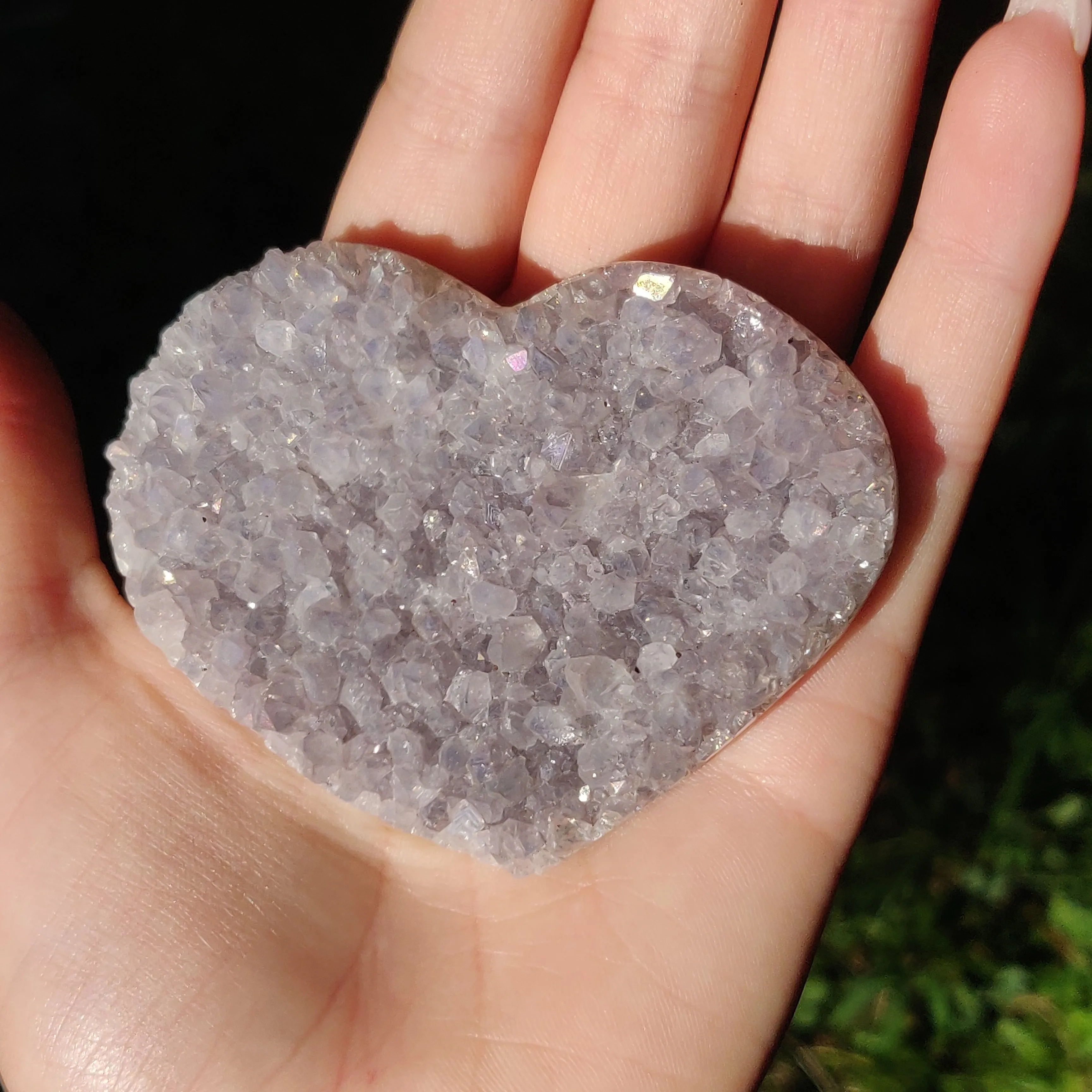 Aura Amethyst Heart (#24)