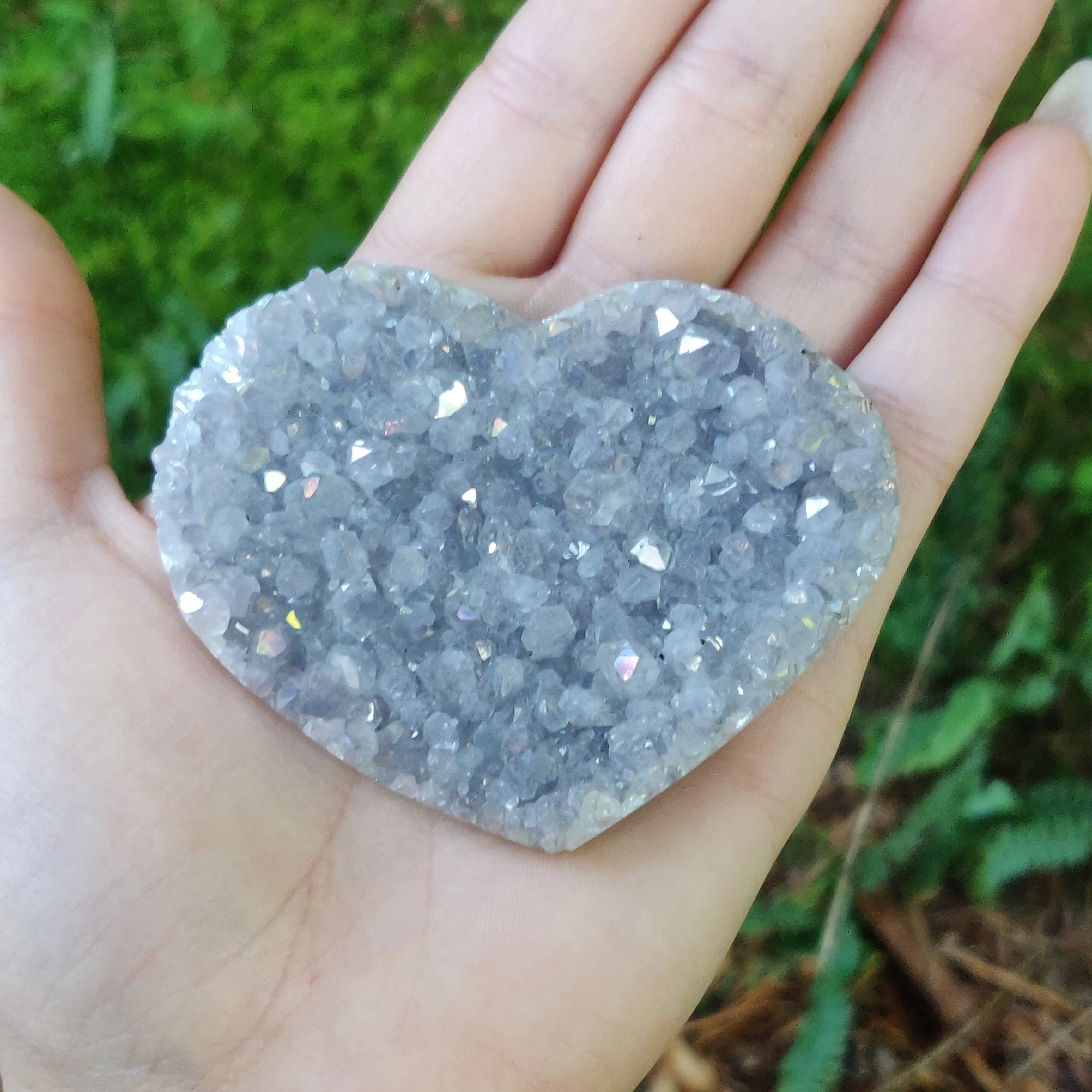 Aura Amethyst Heart (#24)