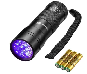 Black Light/UV Flashlight for Resin Casting