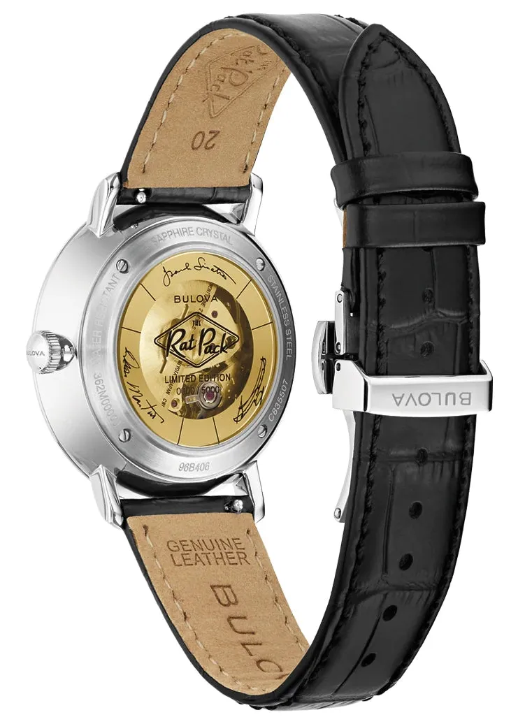 BULOVA GENTS LIMITED EDITION FRANK SINATRA RAT PACK 96B406