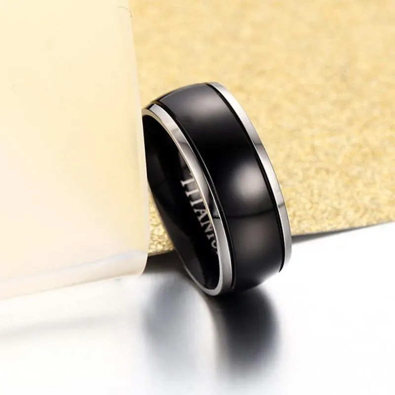 Classic Titanium Wedding Ring