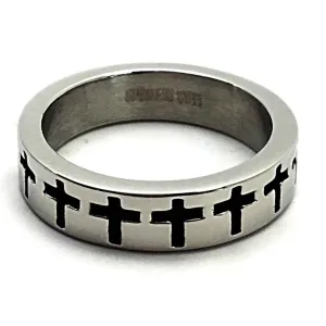 Cross Band Ring