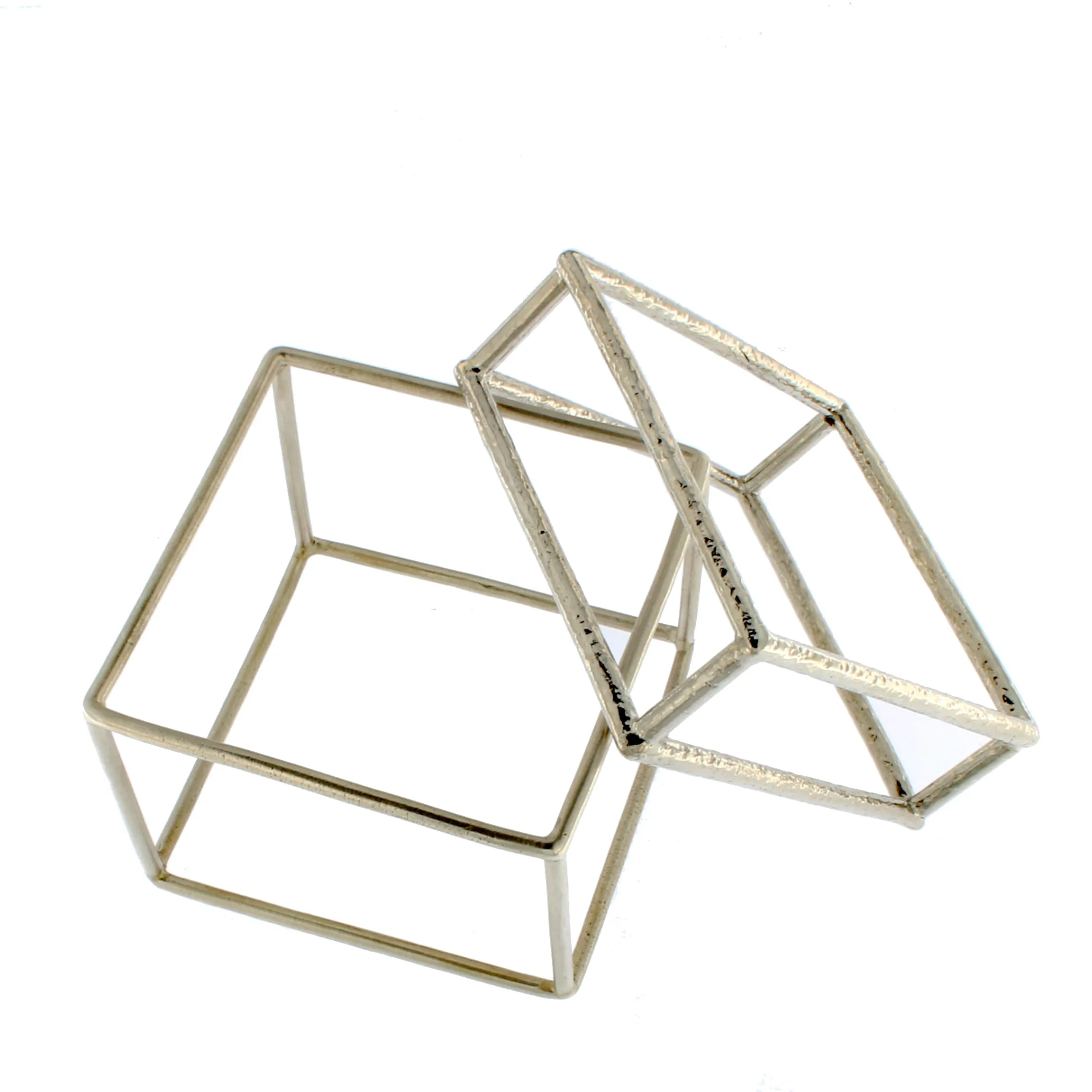 CUBE - SILVER - CU014 CUFF