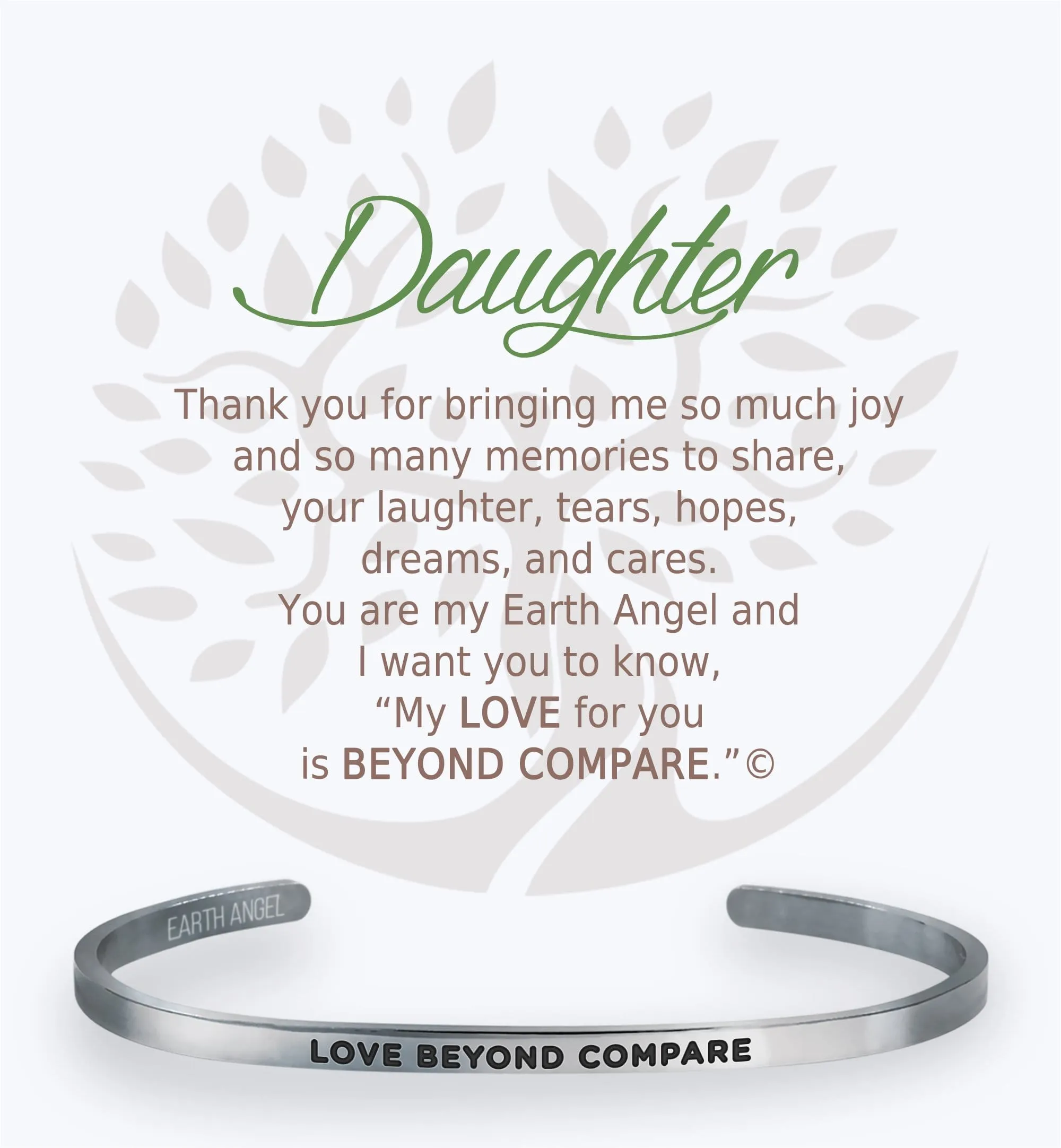 Daughter: Cuff Bracelet