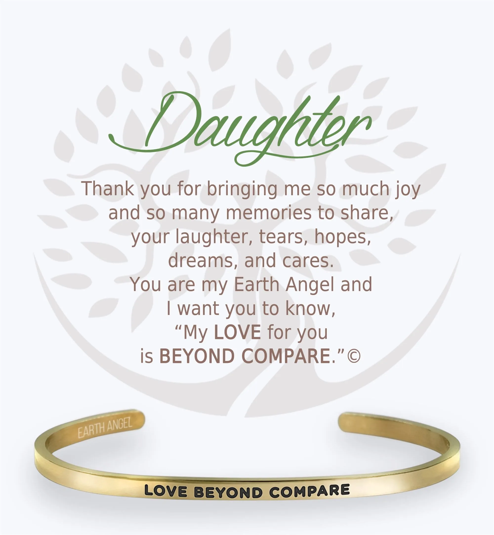 Daughter: Cuff Bracelet