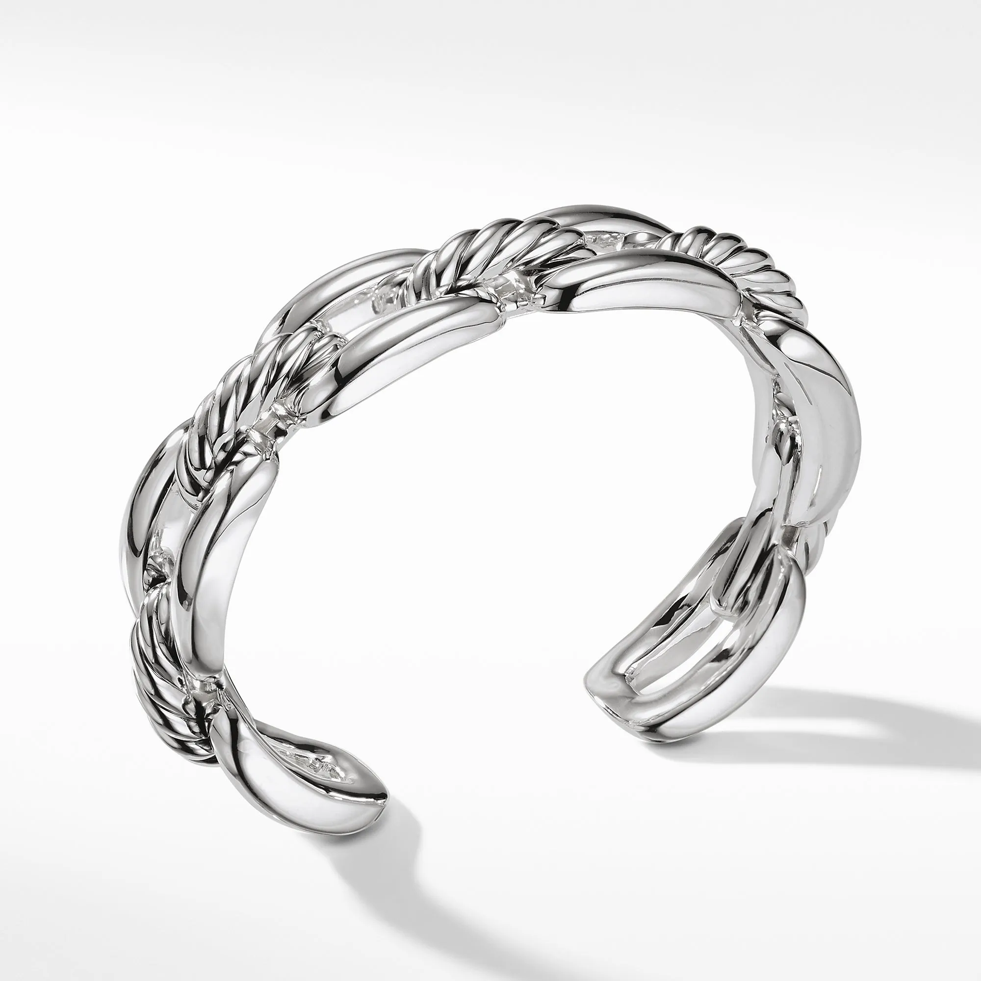 David Yurman Wellesley Chain Link Cuff, 14mm