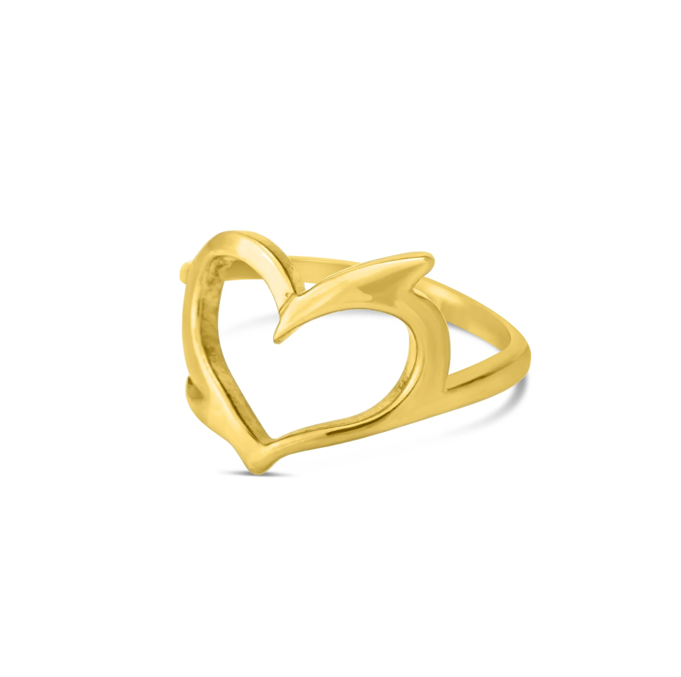 Evelynn Allure Heart Ring