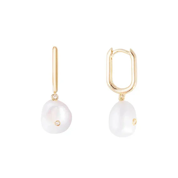 Fairley Freshwater Pearl Hoops