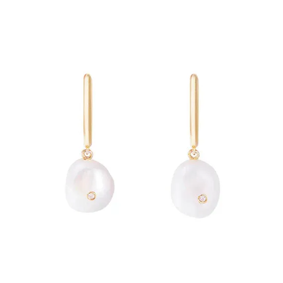 Fairley Freshwater Pearl Hoops