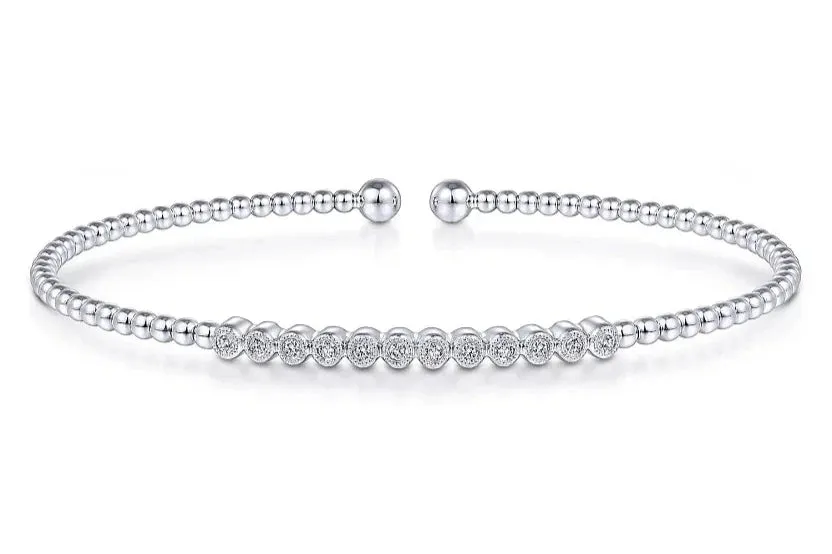 Gabriel & Co. 'Bujukan' Diamond Cuff Bracelet