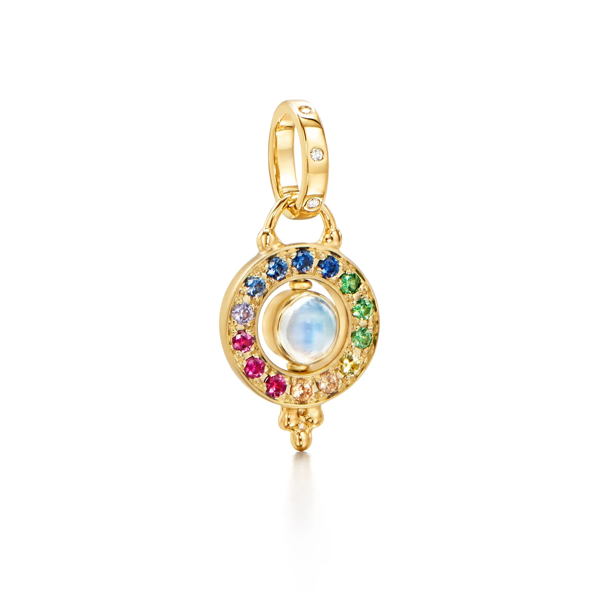 Gemstone Mini Orbit Pendant