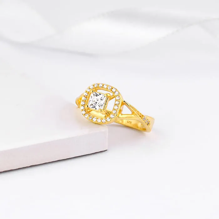 Golden Beautiful Bliss Ring