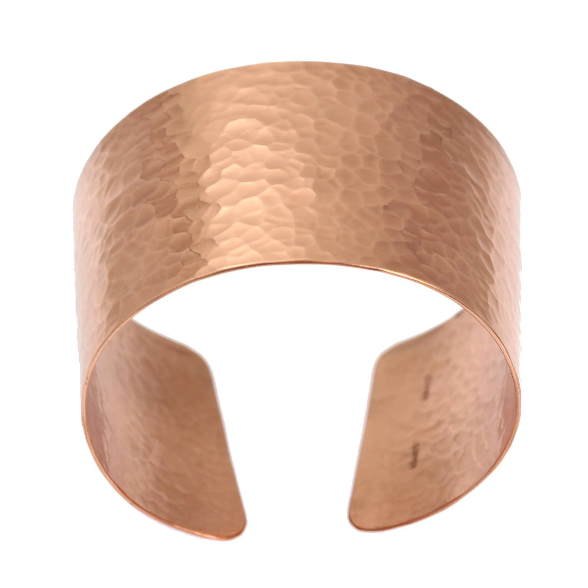 Hammered Copper Cuff Bracelet