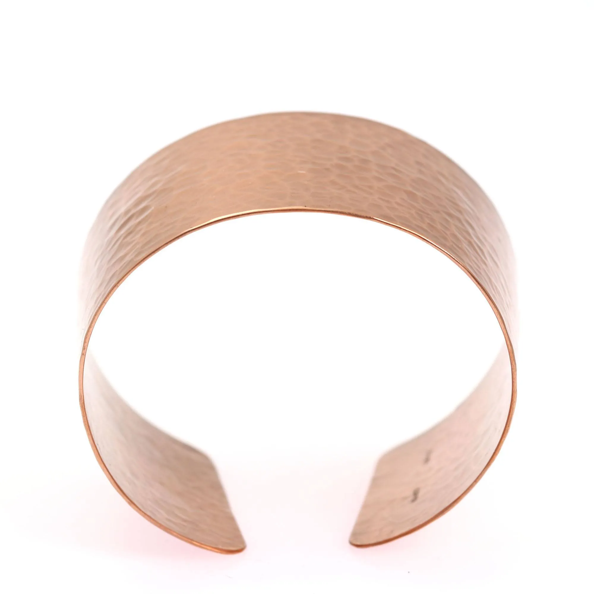 Hammered Copper Cuff Bracelet