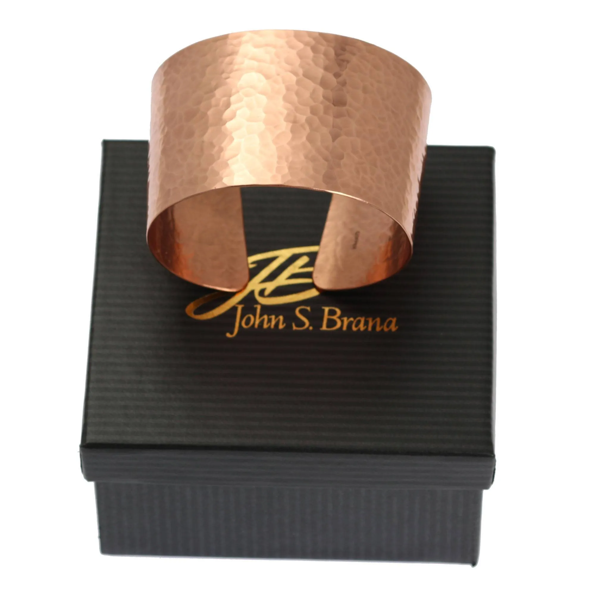 Hammered Copper Cuff Bracelet