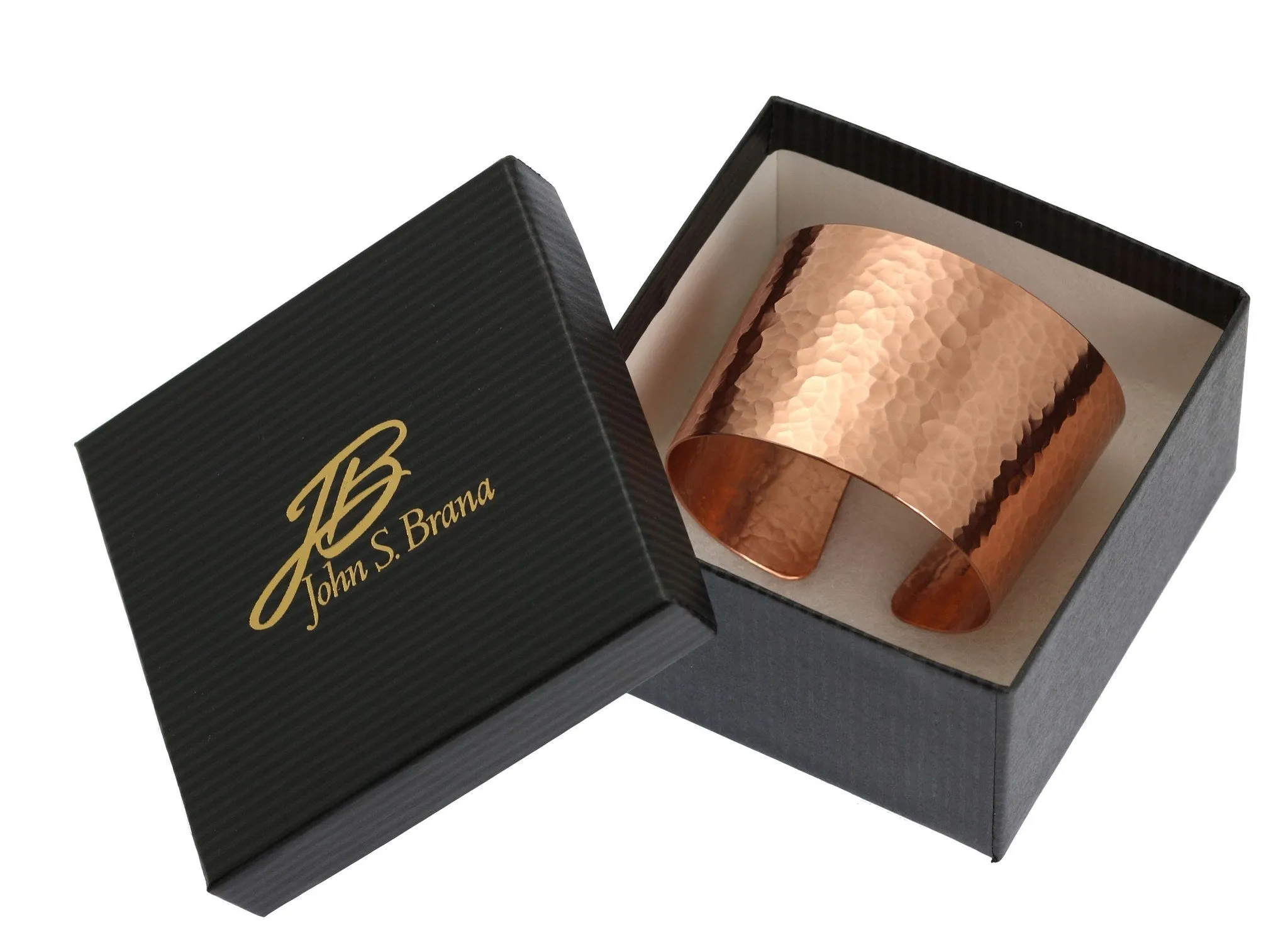 Hammered Copper Cuff Bracelet