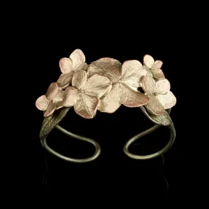 Hydrangea Cuff Bracelet