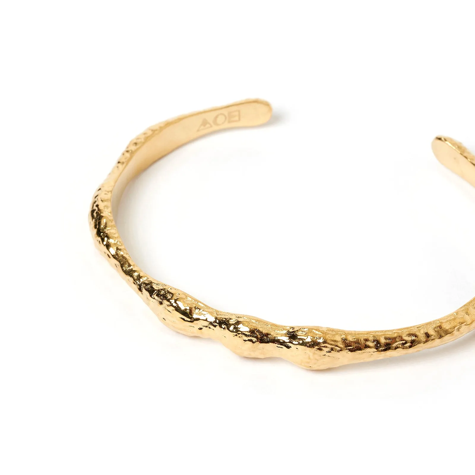 Jayde Gold Cuff Bracelet