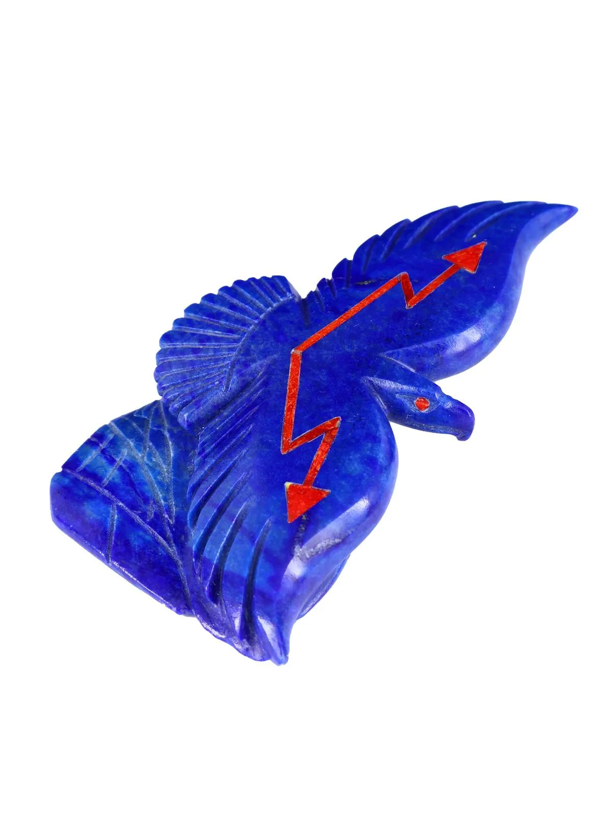 Lapis Eagle Zuni Fetish