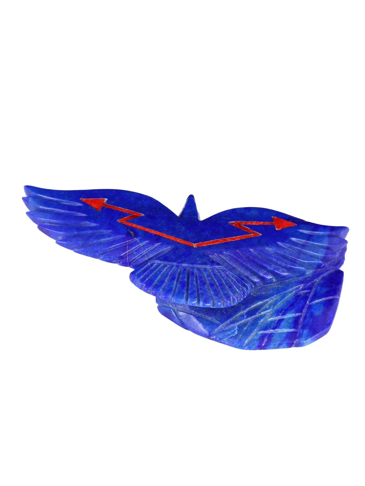 Lapis Eagle Zuni Fetish