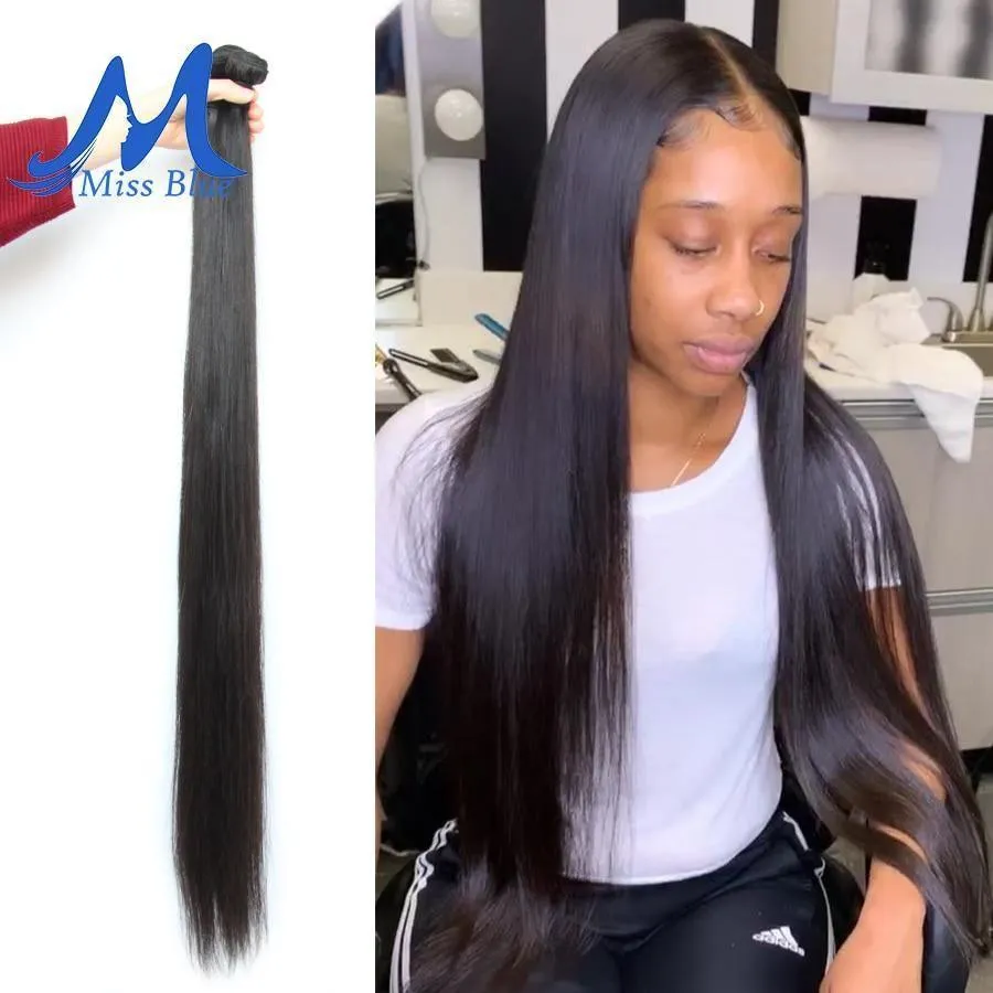 Missblue Brazilian Human Hair Weave Bundles