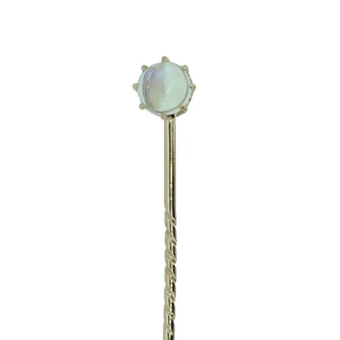 Moonstone Tie Pin