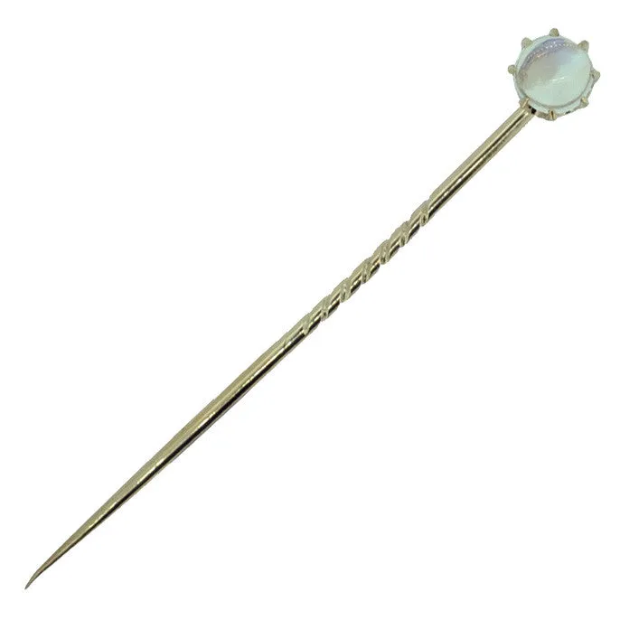 Moonstone Tie Pin