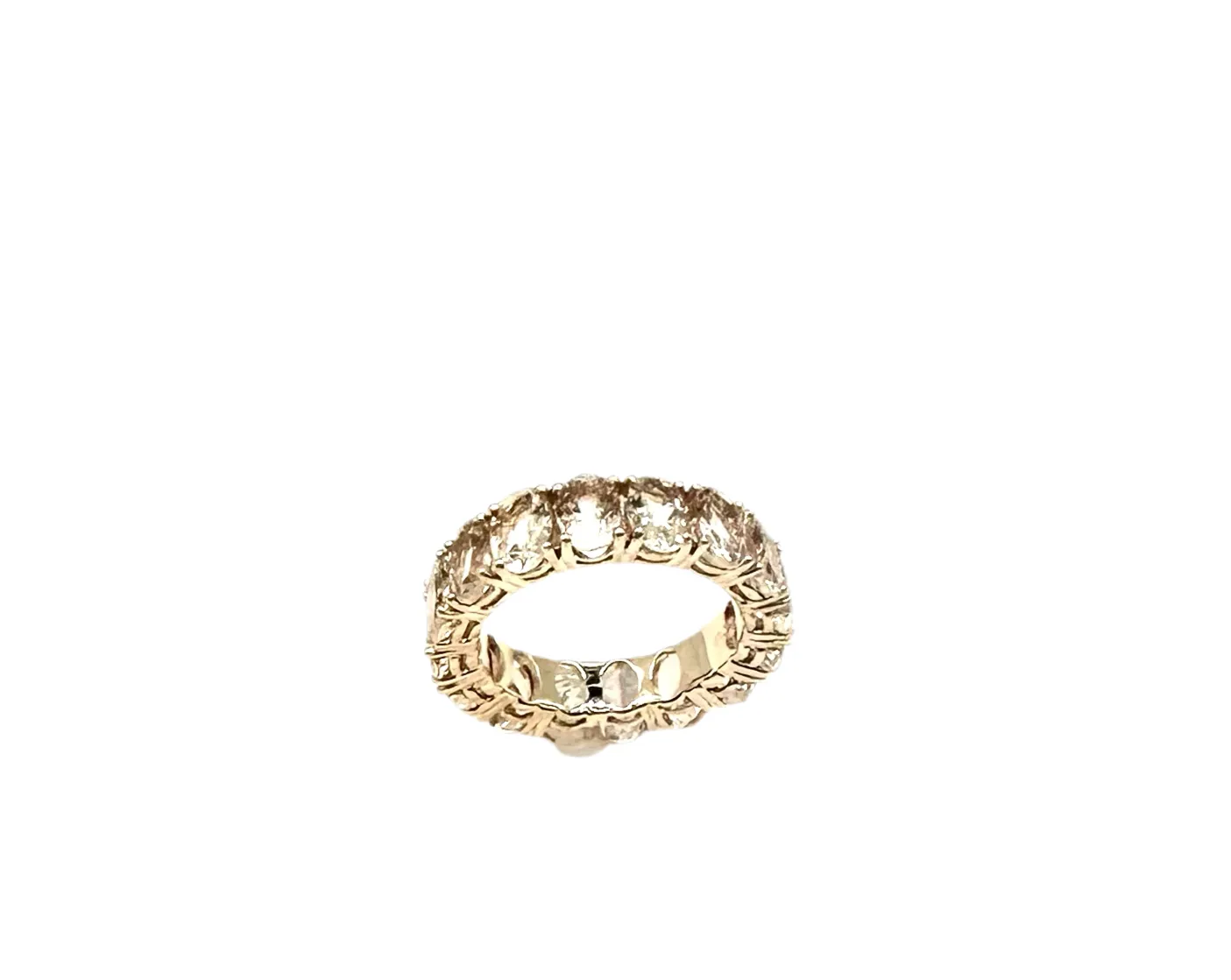 Morganite Eternity Ring