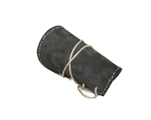 Olive green Suede Reversible Cuff - The Monaco