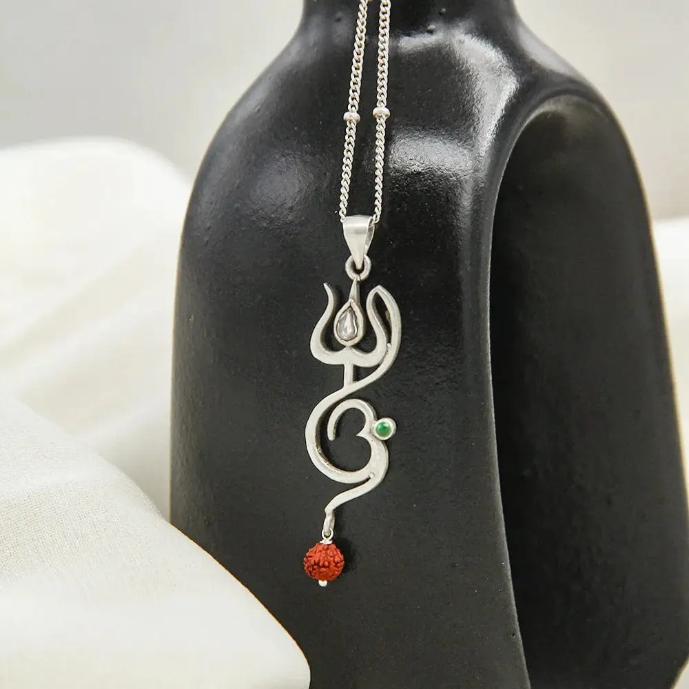 Om 92.5 silver Women's pendant