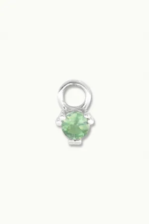 Orb Apatite Silver Charm