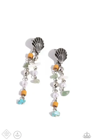 Paparazzi Earring ~ Coastline Collection - Multi